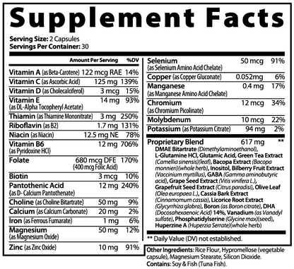 OPTIC Neuro Brain and Focus Formula